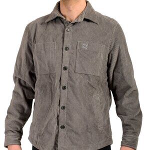 Hugo Boss "Egriso" Men's Button Down Corduroy Padded Shirt Jacket US M IT 50